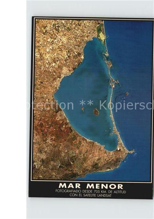 Murcia Fliegeraufnahme Mar Menor