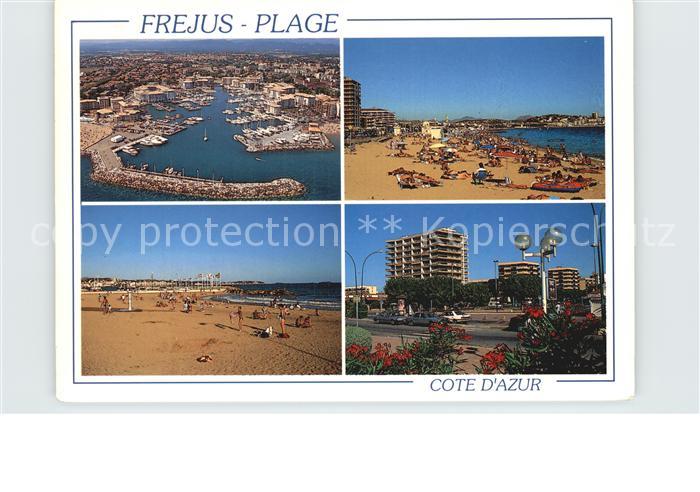 Frejus Fliegeraufnahme Altstadt Strand Promena