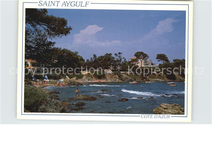 Saint-Aygulf Var La plage du Pebrier