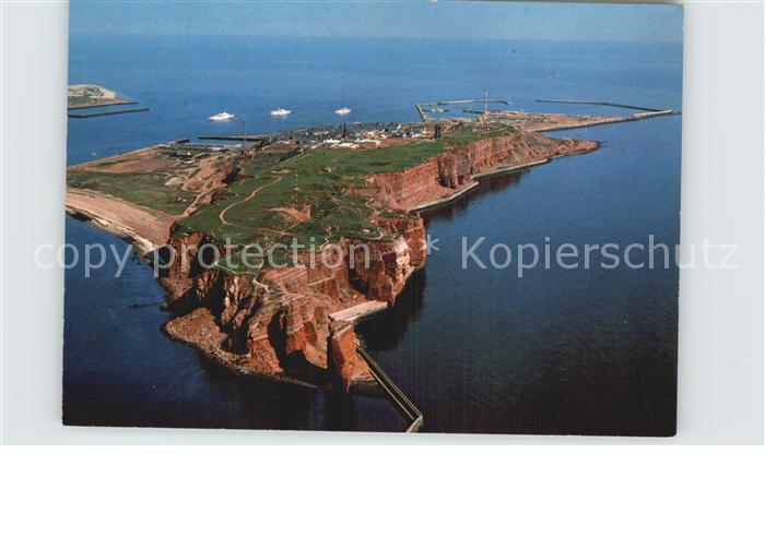 HELGOLAND Insel Schleswig-Holstein Fliegeraufnahme