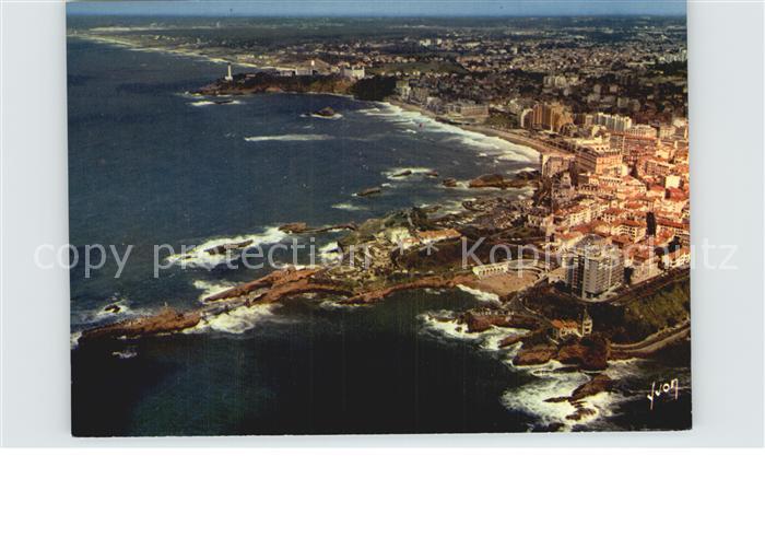 Biarritz Pyrenees Atlantiques Fliegeraufnahme
