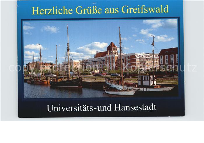 Greifswald Hafen an der Ryck