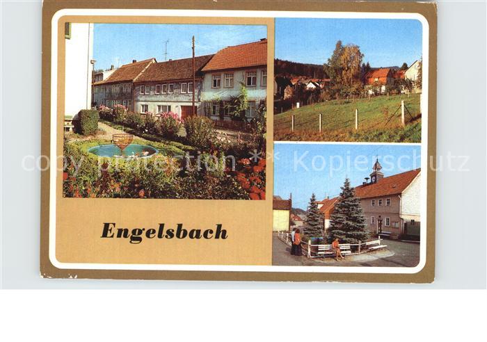 Engelsbach Hauptstrasse Teilansicht Dorfstrasse