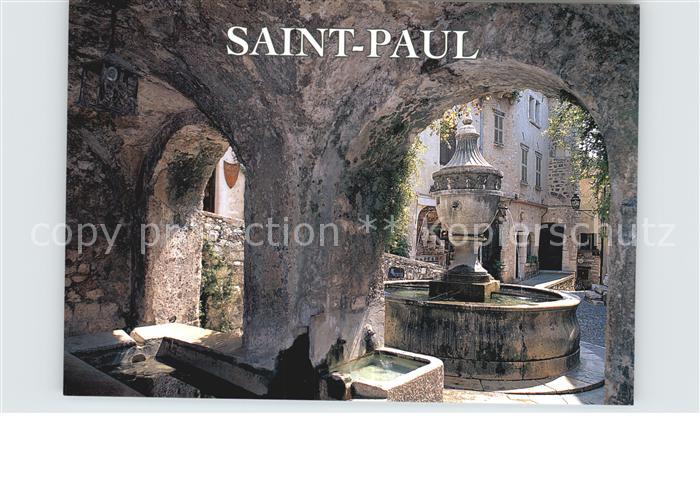 Saint-Paul Alpes-Maritimes Brunnen