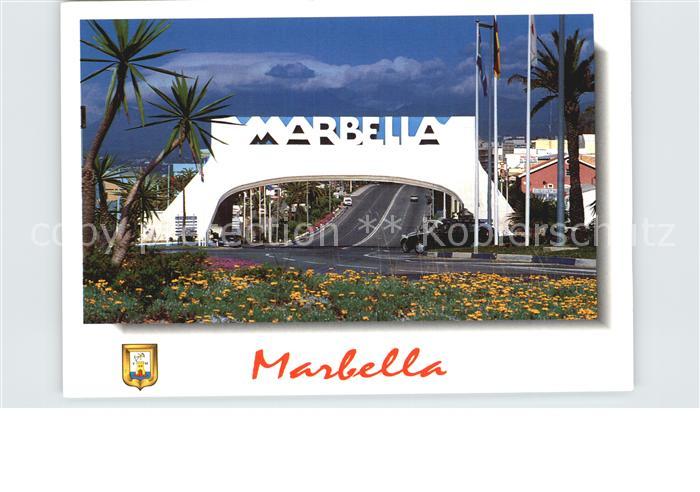 Marbella Andalucia Stadteingang