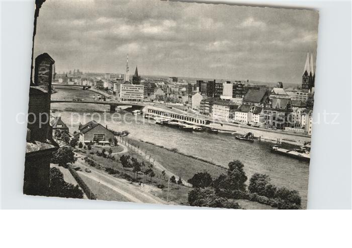 BREMEN  CITY Gesamtansicht mit Weser