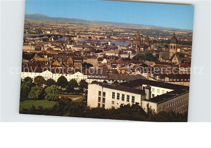 Mainz Rhein Teilansicht