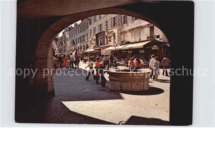 Annecy Haute-Savoie Brunnen