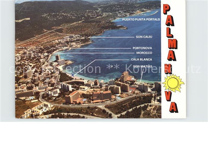 Palmanova Mallorca Fliegeraufnahme