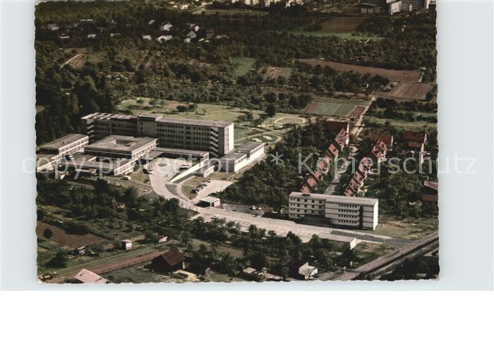Frankfurt Main Fliegeraufnahme Berufsgenossenschaftliches Unfallkrankenhaus