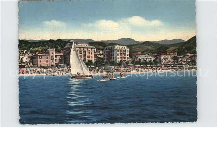 Varazze Strandansicht