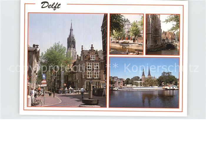 Delft Kirche Bruecke