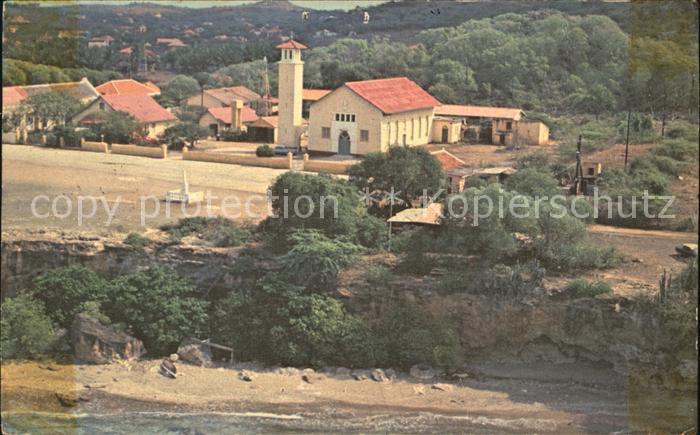 Curacao Niederlaendische Antillen Village of Wespunt at Western tip of the islan