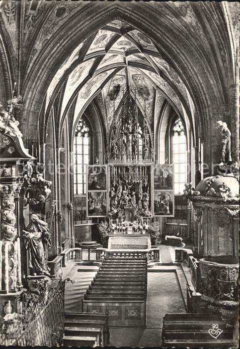 St Wolfgang Wolfgangsee Wallfahrtskirche mit Pacher Altar