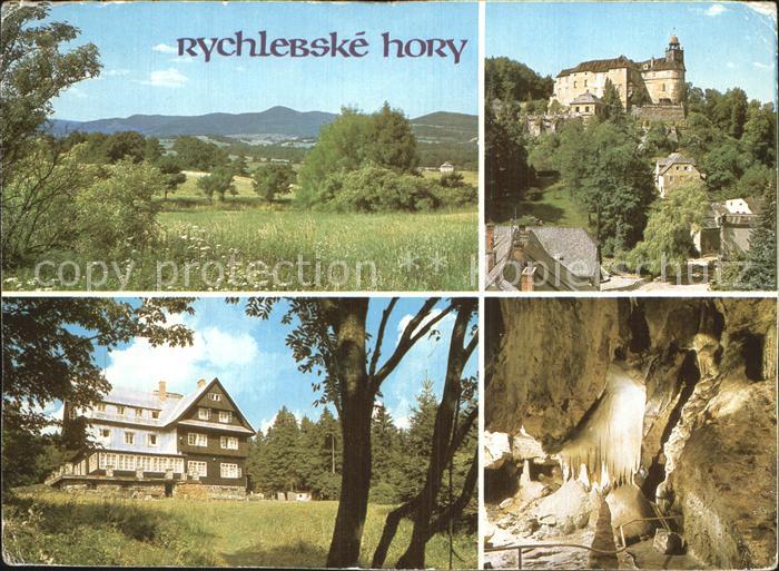 Rychlebske Hory Panorama Pod severni casti horstva Javornik Strediskem chata Pap