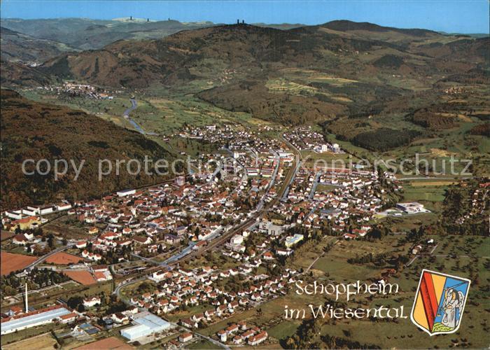 Schopfheim Fliegeraufnahme