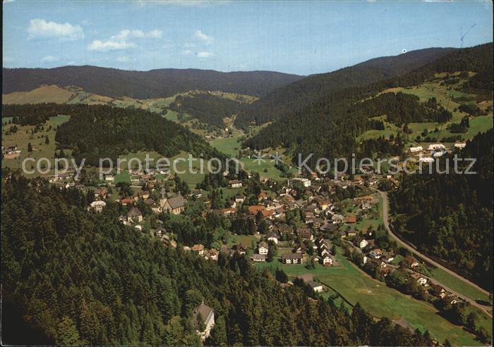 Todtmoos Schwarzwald BW Fliegeraufnahme