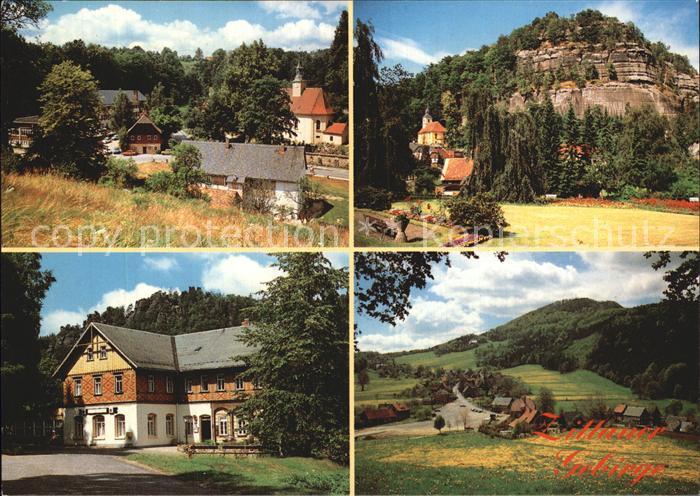 Lueckendorf Berg Oybin Jonsdorf Gaststaette Gondelfahrt Nonnenfelsen Waltersdorf