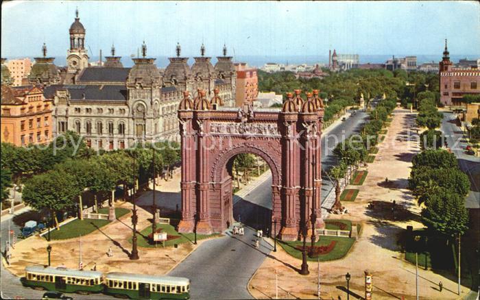 Barcelona Cataluna Salon Victor Pradera Arco del Triunfo