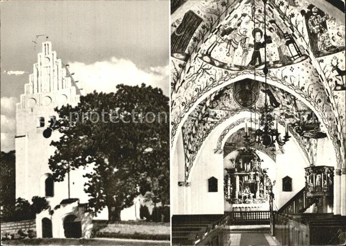 Mon Daenemark Elmelunde Kirke Inneres