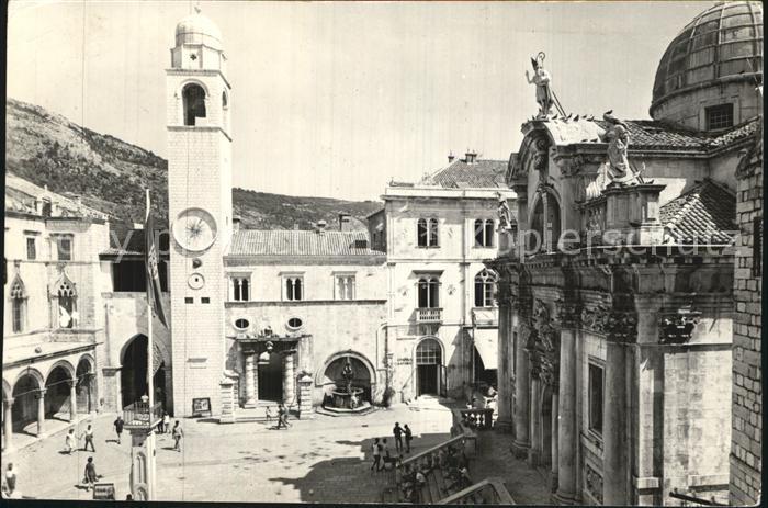 Dubrovnik Ragusa Dorfpartie