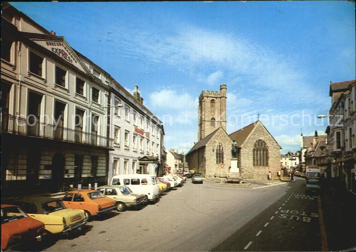 Brecon The Bulwark and the Parish Church of St Mary