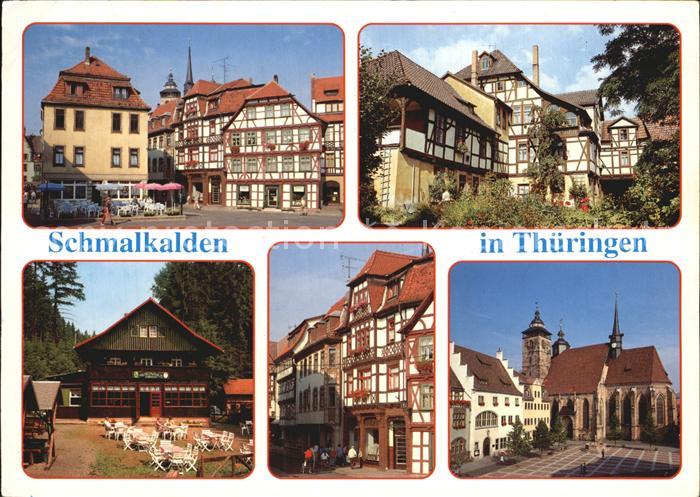 Schmalkalden Thueringen Salzbruecke Stengelsches Haus Wirtshaus im Ehrental Mohr