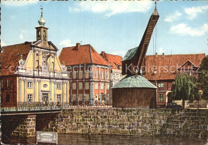 LueNEBURG  CITY Kaufhaus und Alter Kran