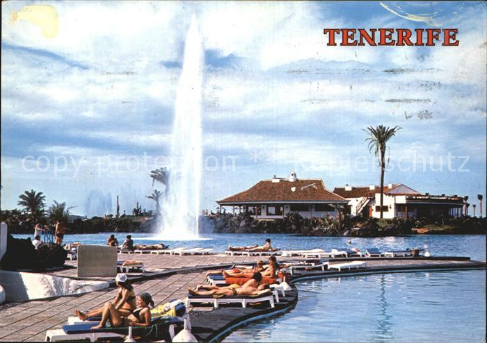 Puerto de la Cruz Lago Martianez Fontaine