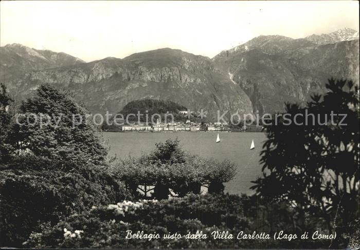 Bellagio Lago di Como Visto dalla Villa Carlotta