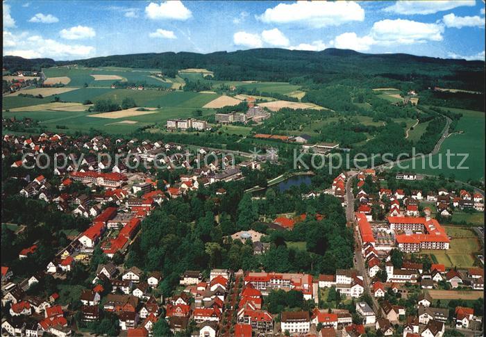 Bad Meinberg Kurviertel Fliegeraufnahme