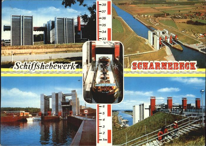 Scharnebeck Lueneburg Schiffshebewerk Details Fliegeraufnahme