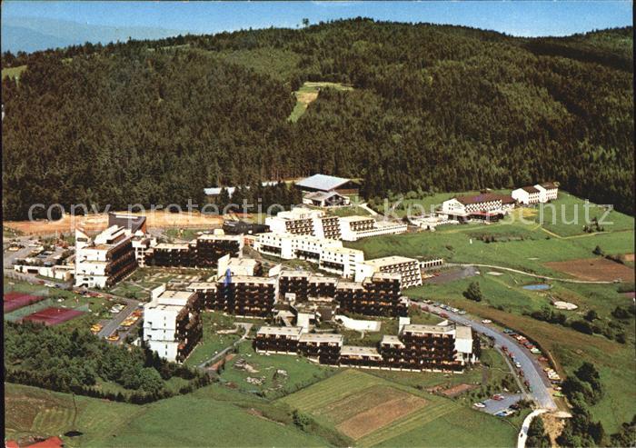 St Englmar Aparthotel Predigtstuhl Fliegeraufnahme