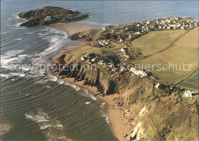 Bigbury-on-Sea Seagulls Hotel Fliegeraufnahme