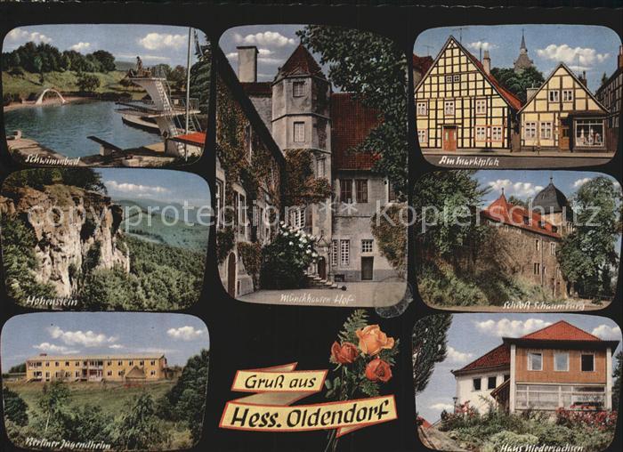 Hessisch Oldendorf Schwimmbad Hohenstein Berliner Jugendheim Muenchhauser Hof Ma