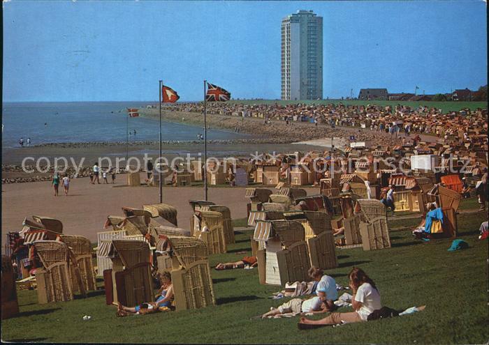 Buesum Nordseebad Strandpartie