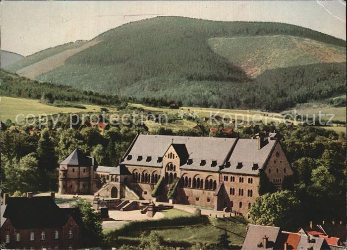 GOSLAR Harz Niedersachsen Kaiserpfalz mit St Ulrichskapelle