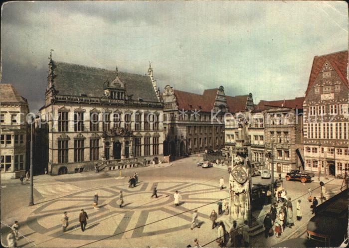 BREMEN  CITY Marktplatz mit Schuetting