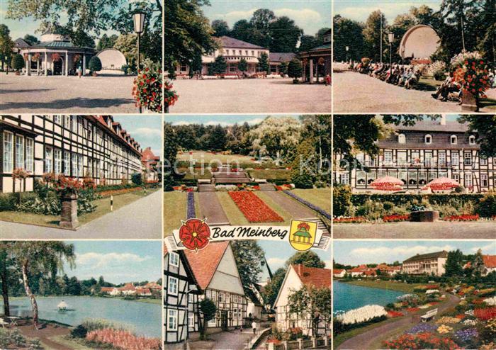 Bad Meinberg Moor und Kohlensaeure Heilbad Teilansichten