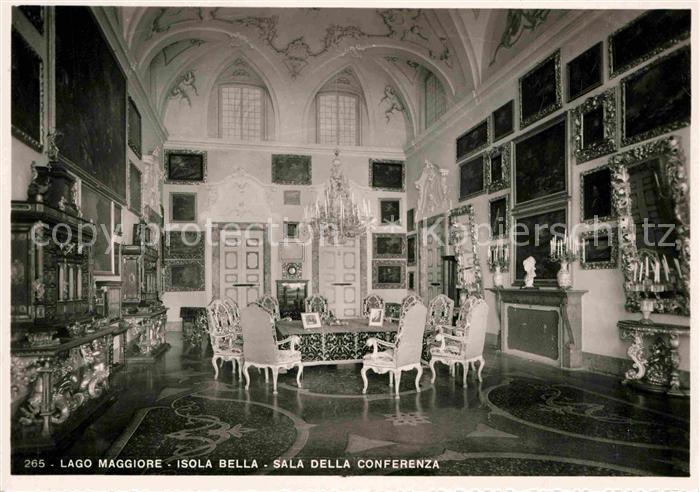 Isola Bella Lago Maggiore Sala della Conferenza