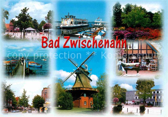 Bad Zwischenahn Teilansichten Hafen Muehle
