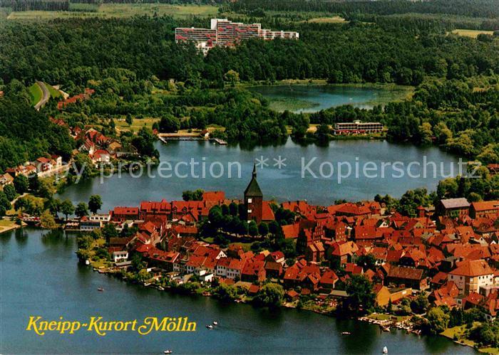 Moelln Lauenburg Fliegeraufnahme