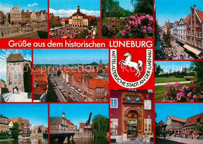 LueNEBURG  CITY Ortsansichten Park Stadttor