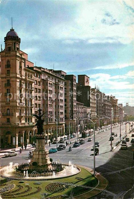 Zaragoza Saragossa Espana Avenida de la Independenca