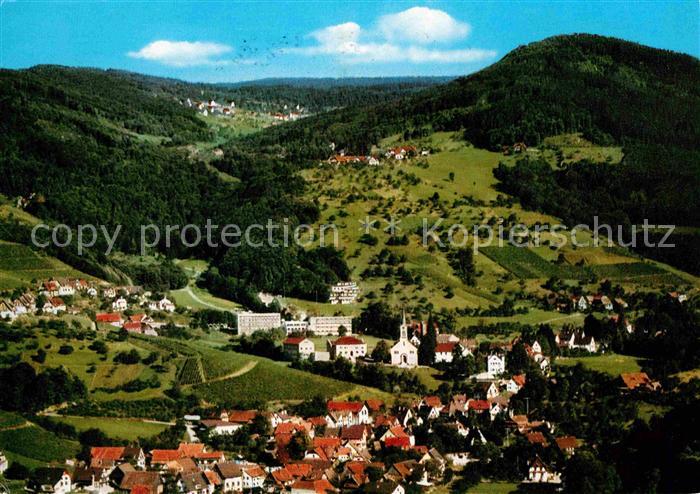 Sasbachwalden Fliegeraufnahme