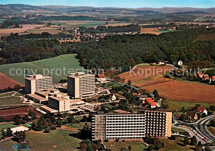 Bad Salzuflen Kliniken am Burggraben und Fachklinik Salzetal der LVA Fliegeraufn