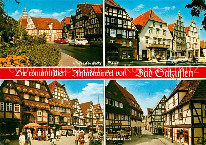 Bad Salzuflen Hinter der Wieke Markt Langestrasse Wenkenstrasse