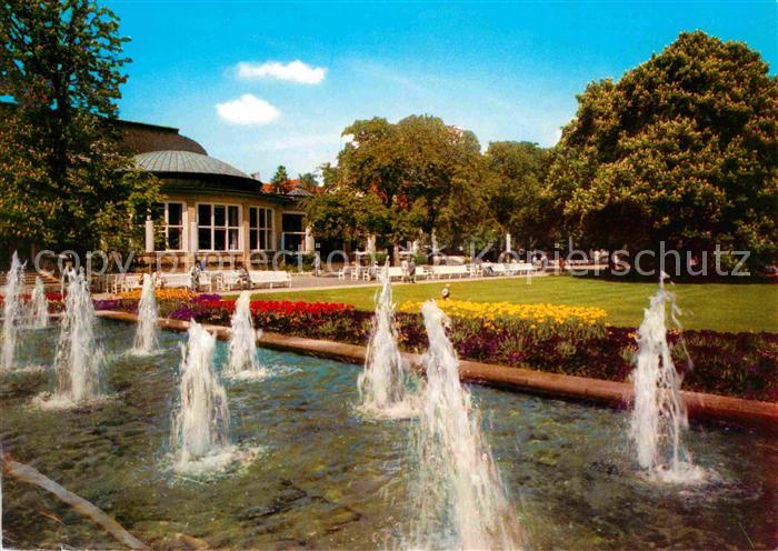 Bad Salzuflen Fontaenen und Kurhaus