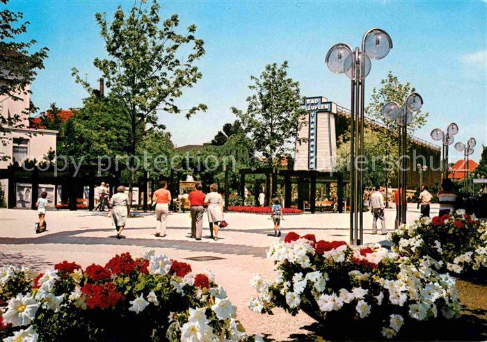 Bad Salzuflen Fussgaengerzone und Saline