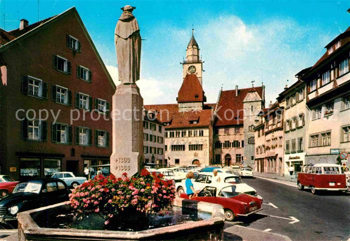 ueberlingen Bodensee Muenster und Rathaus
